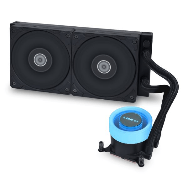 Lian Li GA II LITE Procesador Sistema de refrigeraci n l quida todo en uno 12 cm Negro 1 pieza s
