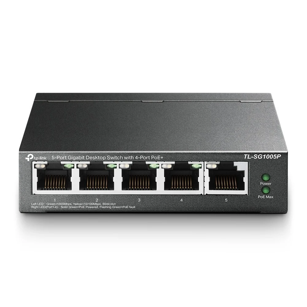 TP-Link TL-SG1005P No administrado Gigabit Ethernet TL-SG1005P