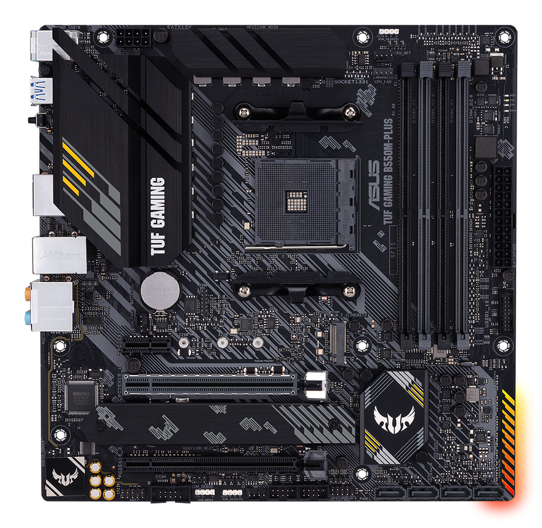 ASUS TUF GAMING B550M PLUS - AMD - Zócalo AM4 - 3rd 90MB14A0-M0EAY0
