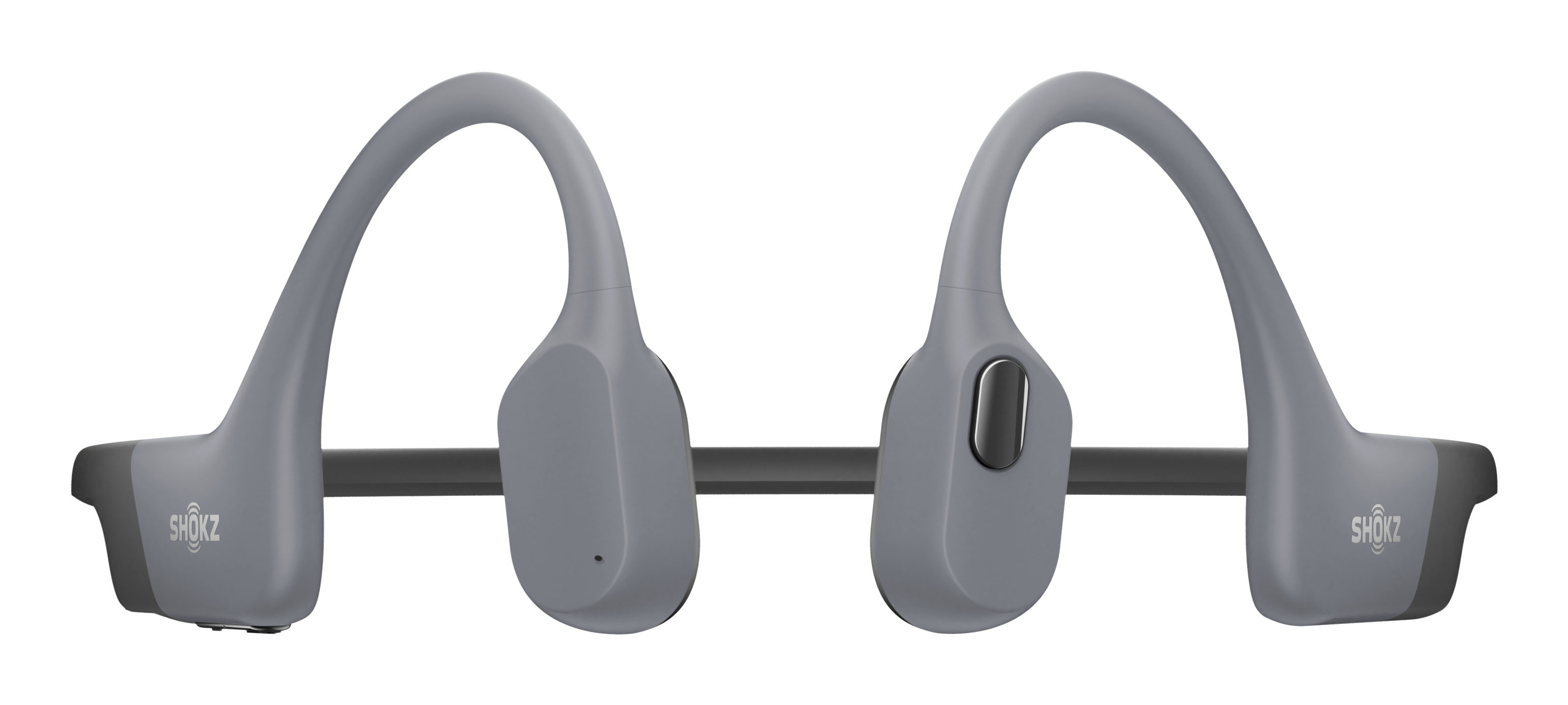 Auriculares conducción ósea - Shokz OpenSwim Pro, Banda para el cuello, Bluetooth/MP3, Carga por USB-C, IP68, Gris