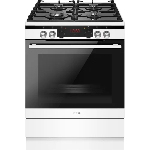 Fagor - Cocina compacta Fagor con 4 quemadores y horno eléctrico - 3CLG-610BB.