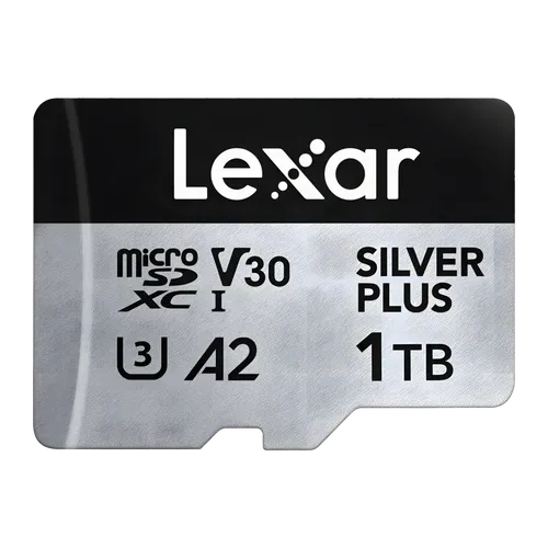 Tarjeta microSDXC Lexar Professional Silver Plus 1TB V30 U3 A2