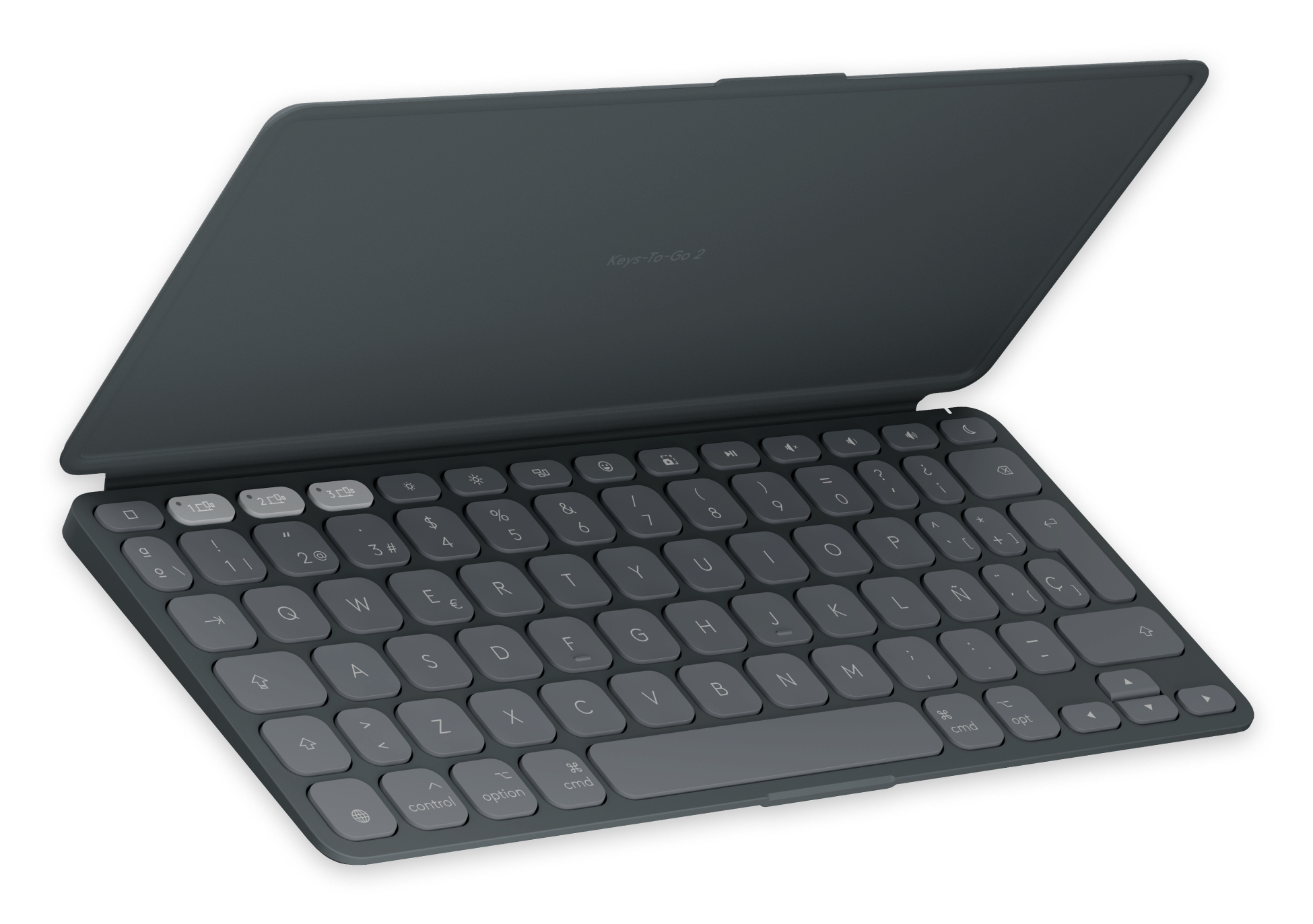 Teclado Logitech Keys-To-Go 2 Grafito Bluetooth Español