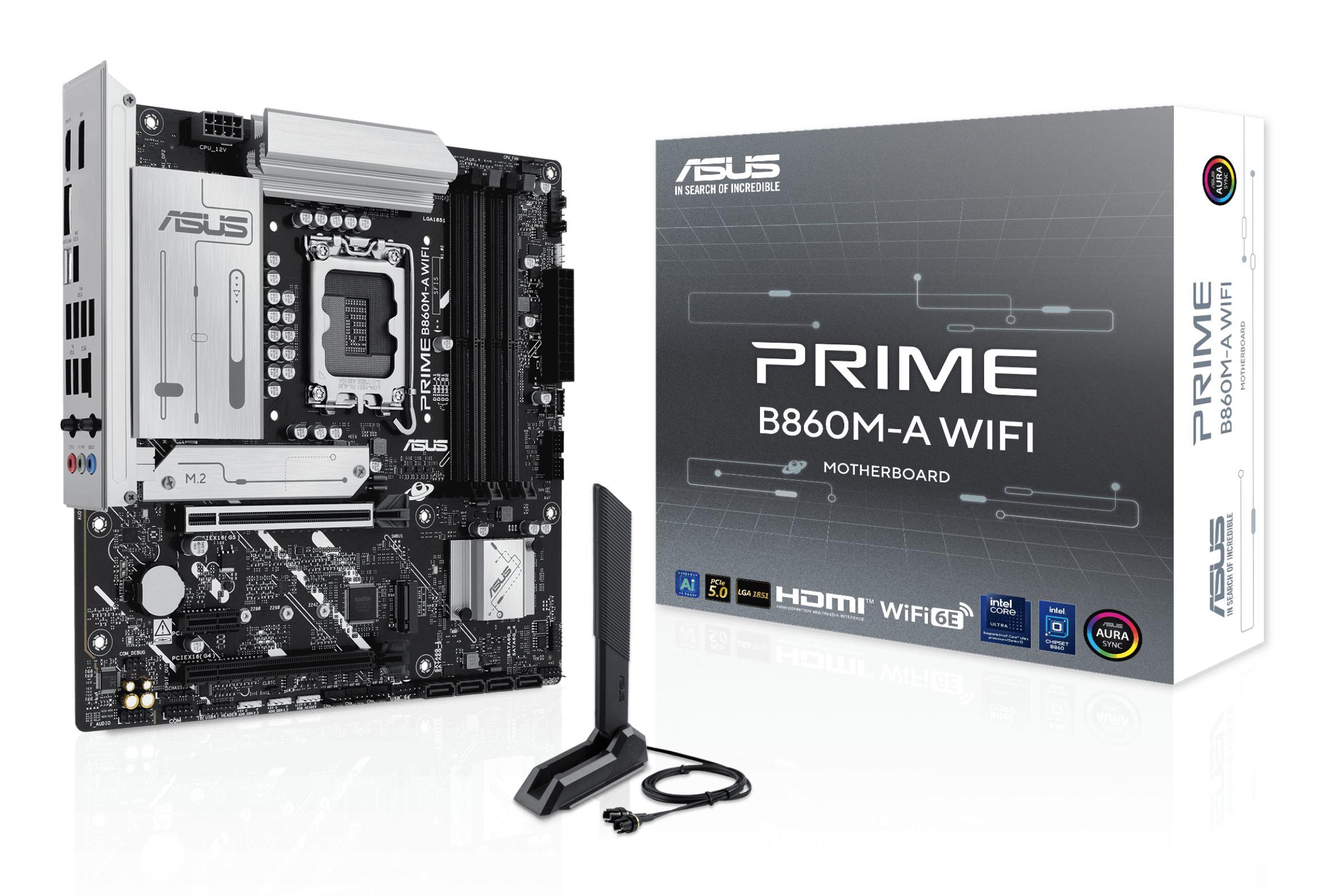 ASUS PRIME B860M-A WIFI Intel B860 LGA 1851 (Socket 90MB1JY0-M0EAY0