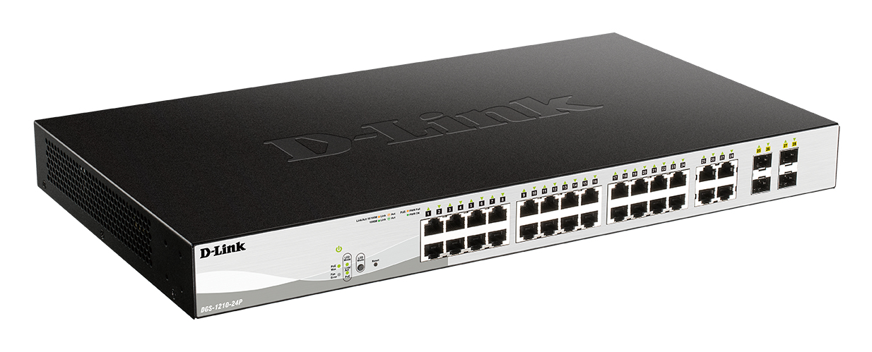 D-Link DGS-1210-24P/E 24-PORT LAYER2 POE GIGABIT SMART DGS-1210-24P/E