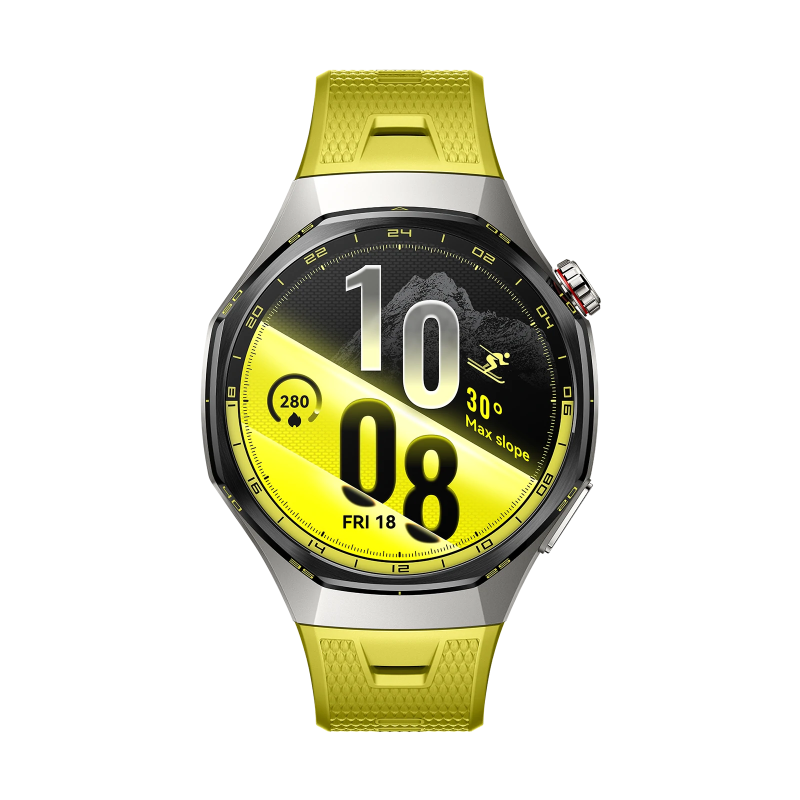 Smartwatch - Huawei Watch GT 7 Pro, 46mm, Hasta 21 días de Autonomía, Pantalla AMOLED 1.47", Resistente al Agua, Amarillo