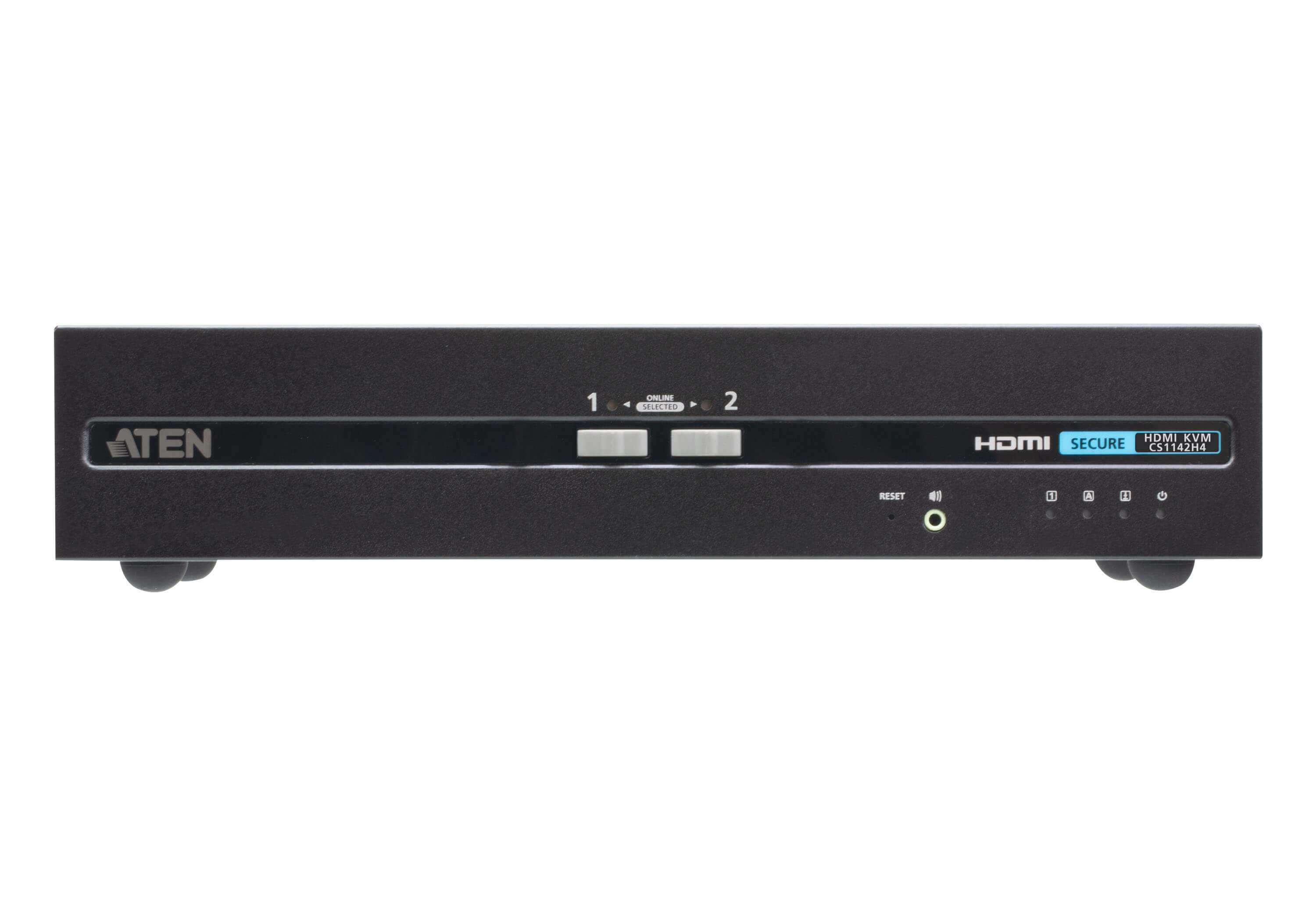 ATEN CS1142H4 interruptor KVM Negro CS1142H4-AT-G