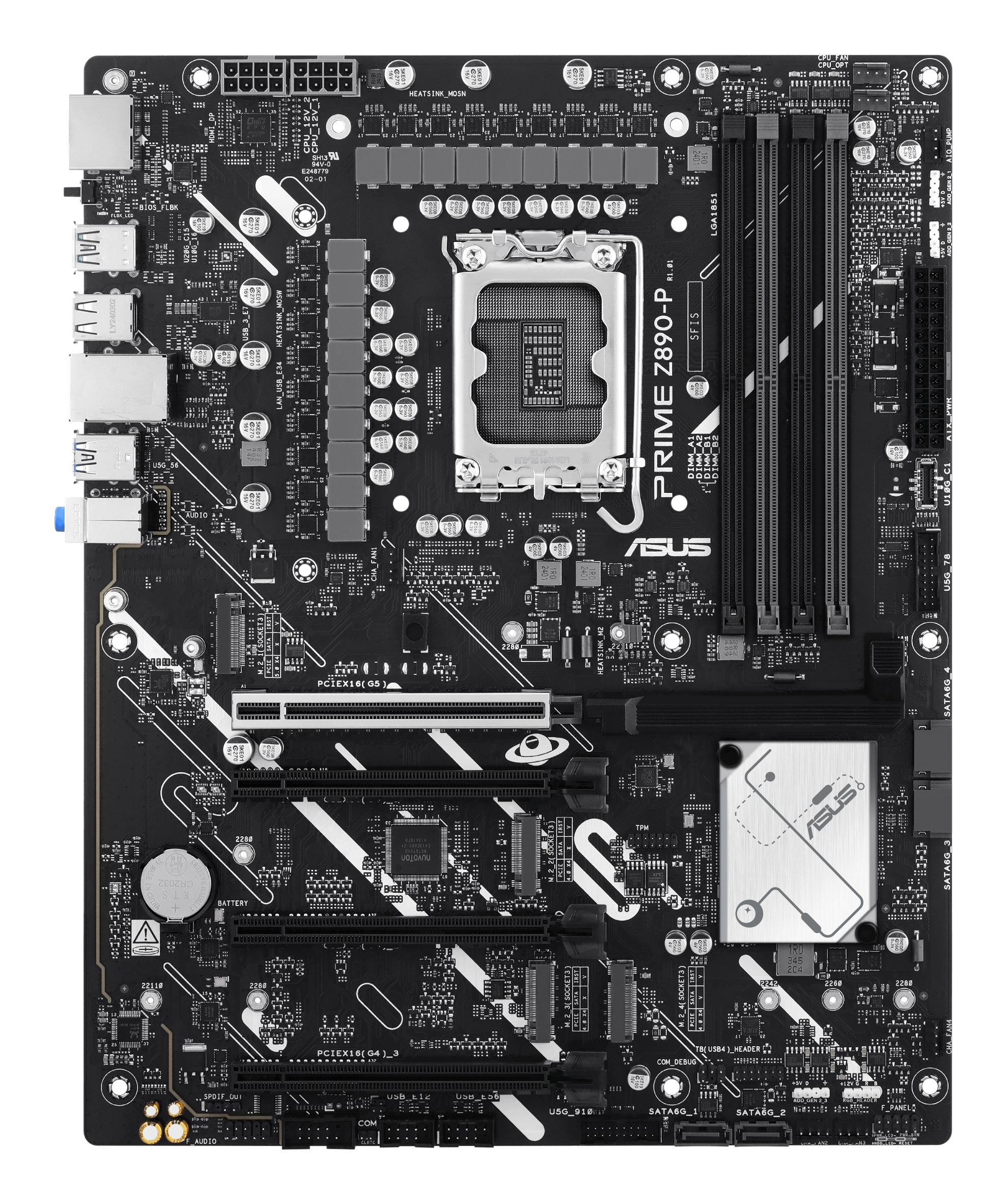 ASUS PRIME Z890-P Intel Z890 LGA 1851 (Socket V1) ATX 90MB1I50-M0EAY0