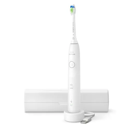 Cepillo Eléctrico Philips Sonicare Series 5500 21 días 2 Modos Blanco HX7110/02