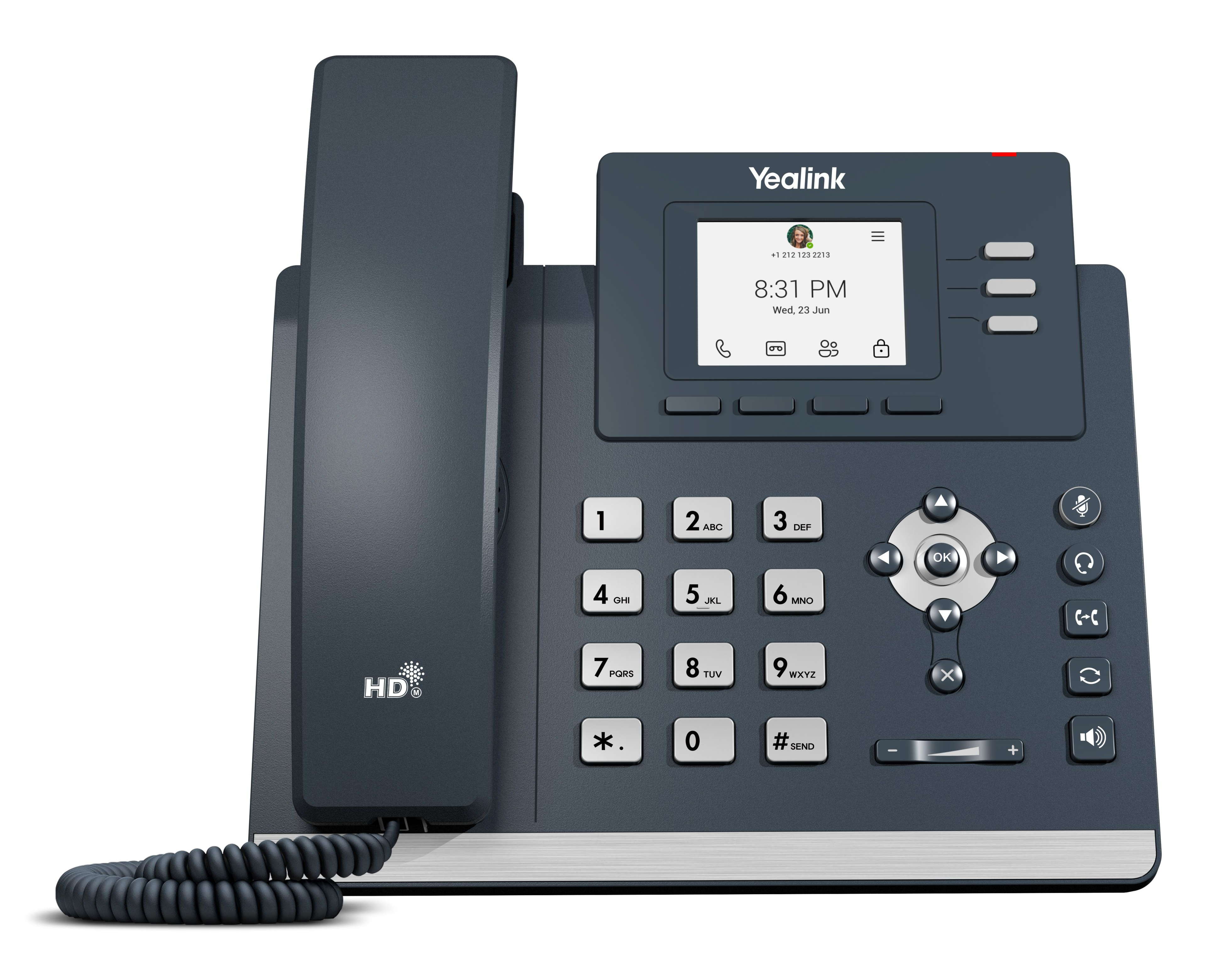 Yealink MP52 E2 Teams teléfono IP Gris LCD 1301016