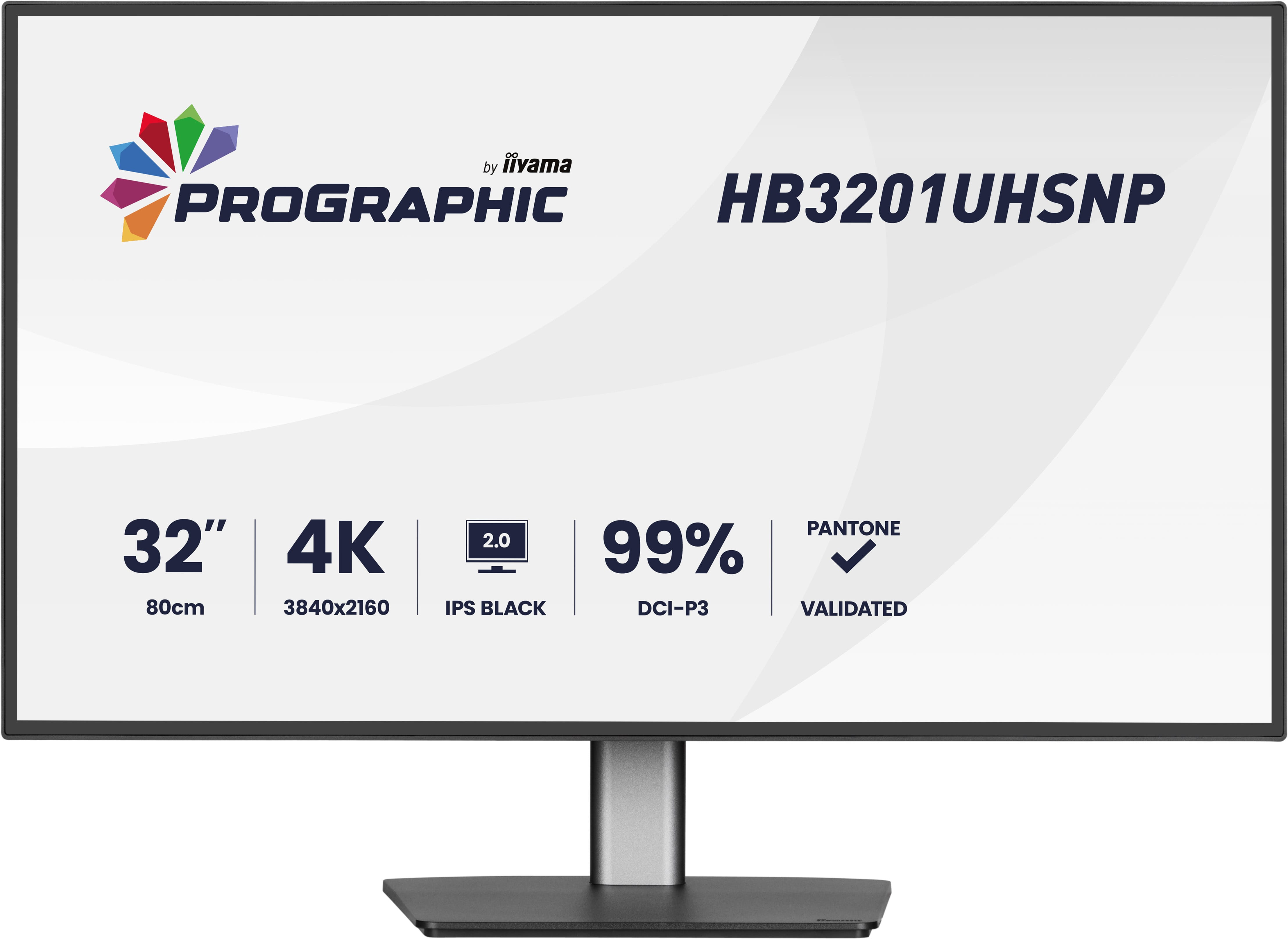 iiyama ProGraphic HB3201UHSNP-B1 pantalla para PC 80 cm HB3201UHSNP-B1