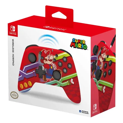 Mando Hori Horipad Inalambrico Super Mario Switch