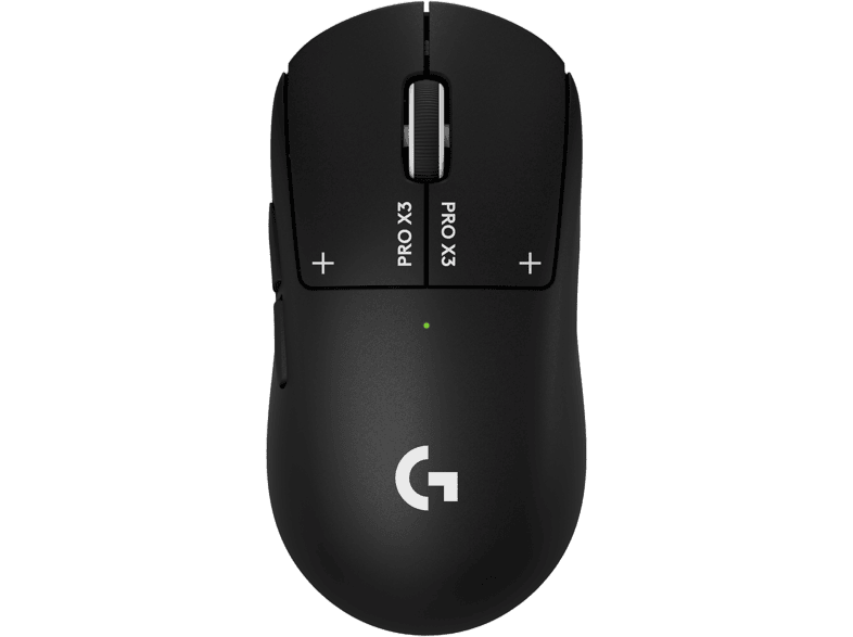 Ratón gaming - Logitech G Pro X3 Superstrike, Inalámbrico, 48.000ppp, Sensor Hero 2, Lightspeed-BT, Sistema respuesta háptica, 135hrs, PC-Mac, Negro