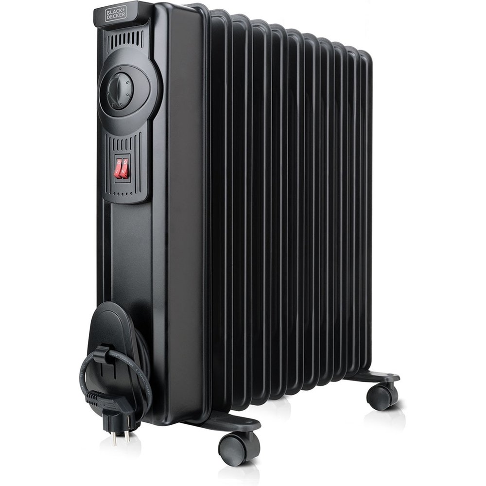 BLACK+DECKER - Radiador de aceite Black & Decker BXRA2000E de 11 elementos.