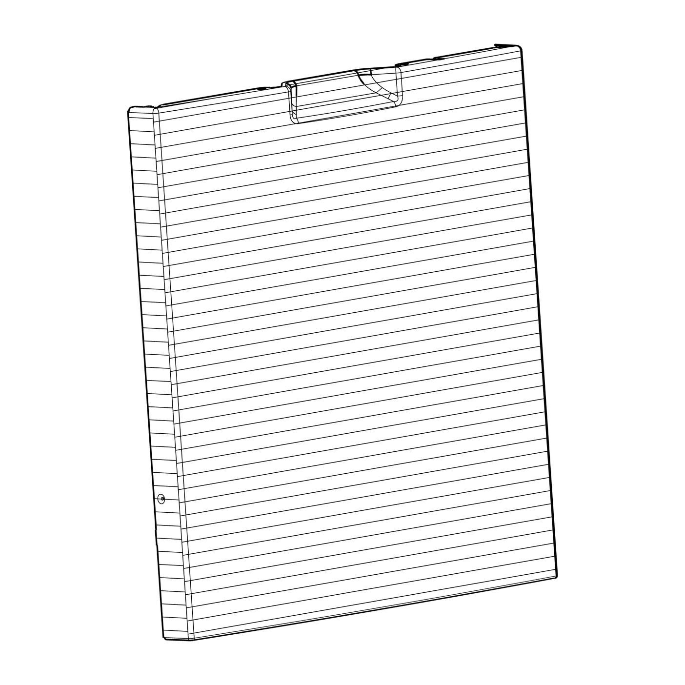 AEG panel exterior de la puerta, inox 8581904033603