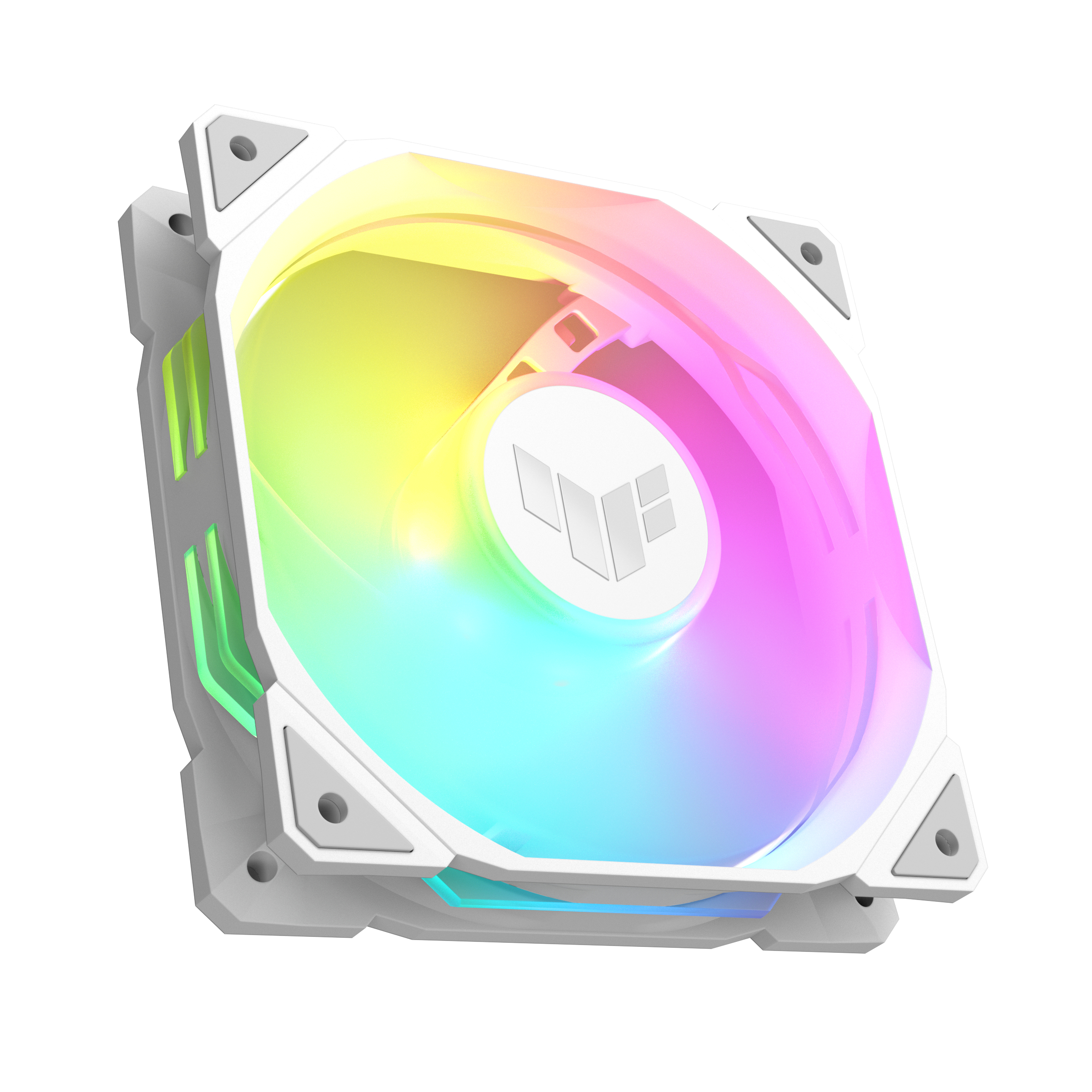 Asus TUF GAMING TR120 ARGB REVERSE 3IN1 White Blanco