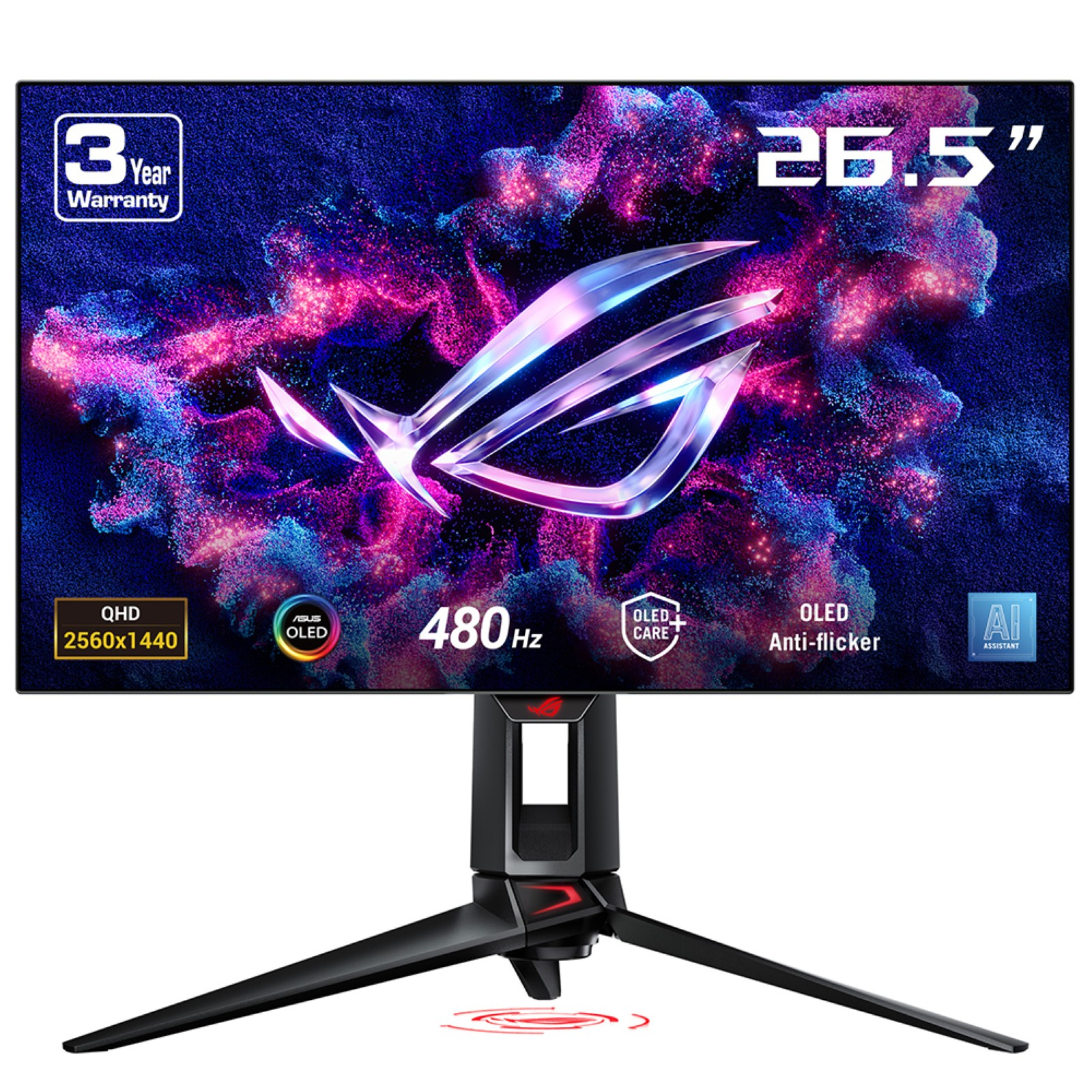 ASUS ROG Swift OLED PG27AQDP pantalla para PC 67,3 cm 90LM0A20-B01A70