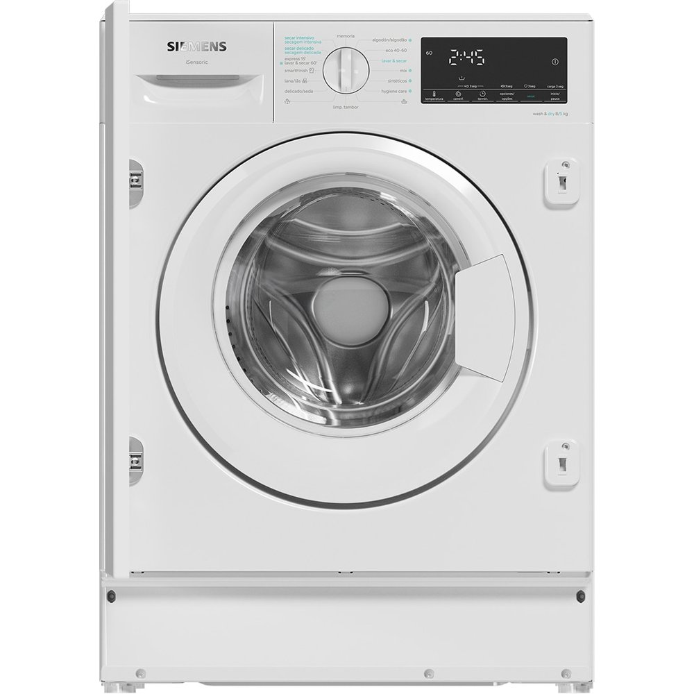 Siemens - Lavadora secadora integrable Siemens iQ500 8 Kg-1400 rpm con autoDry - WK14D490ES.