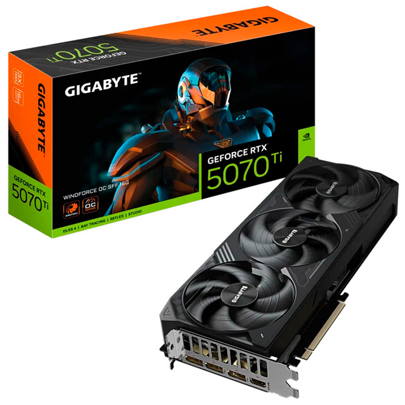 Gigabyte GeForce RTX 5070 Ti WindForce OC SFF 16GB GDDR7 DLSS4