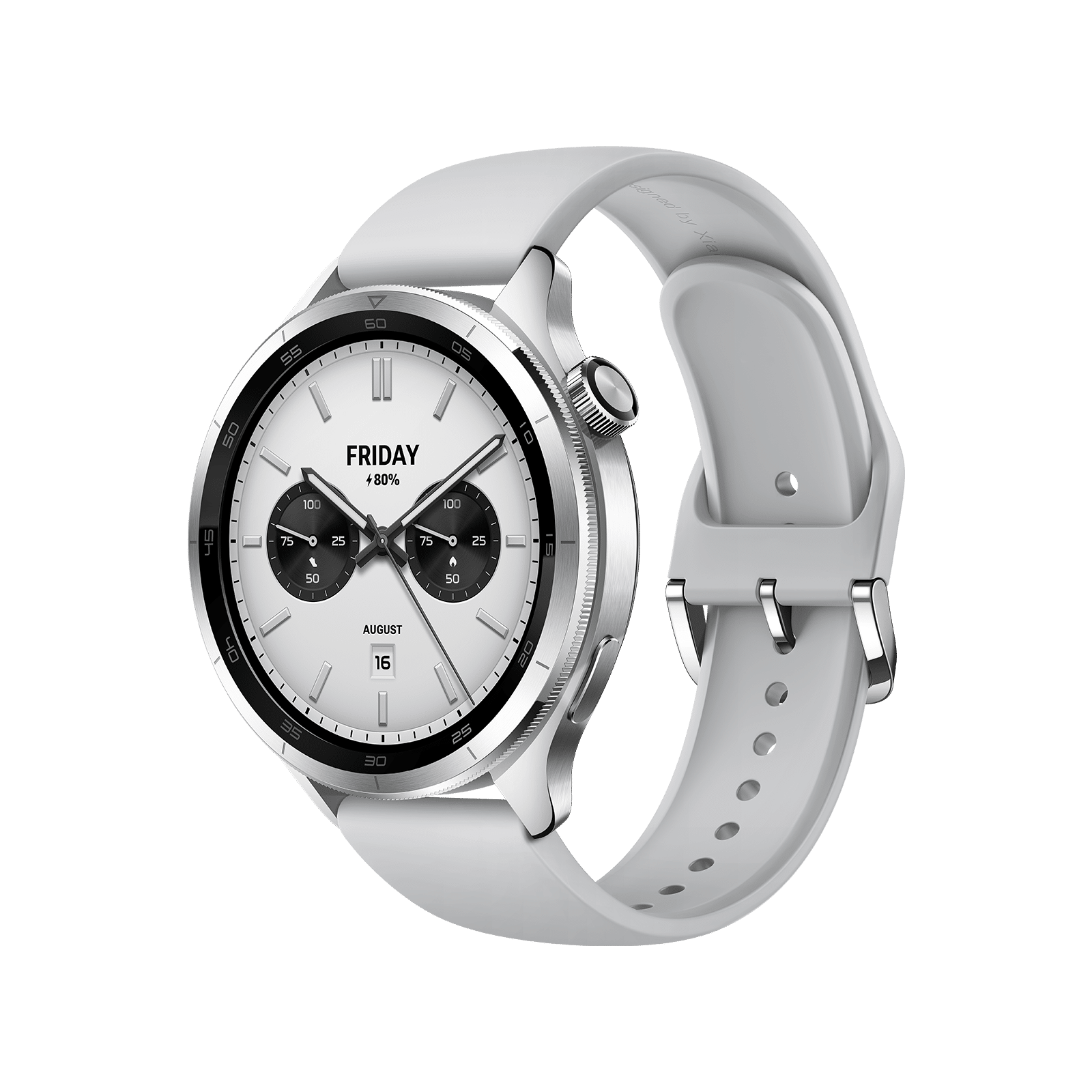 Smartwatch - Xiaomi Watch S4, AMOLED, Bluetooth, Hasta 15 días, HyperOS, Silver
