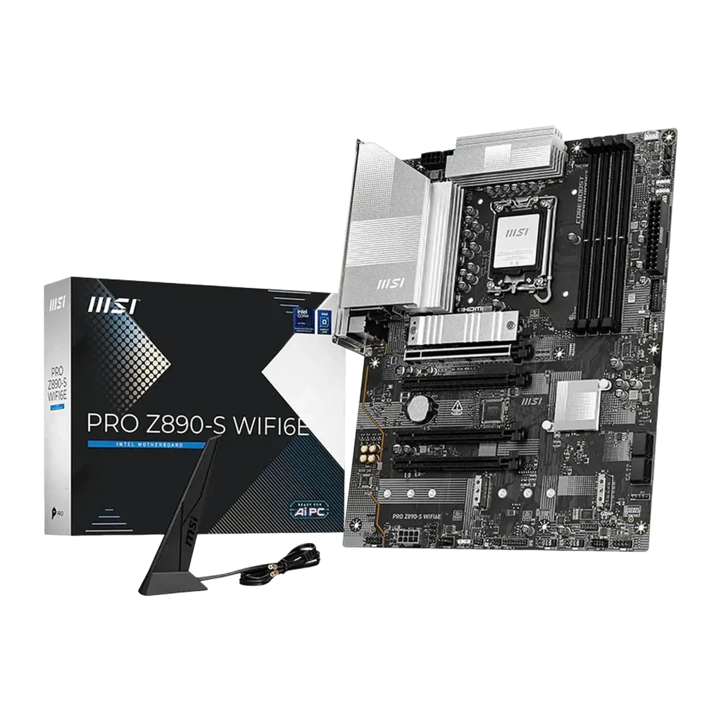 Placa base MSI PRO Z890-S WIFI6E Z890 LGA1851 DDR5 ATX WiFi 6E