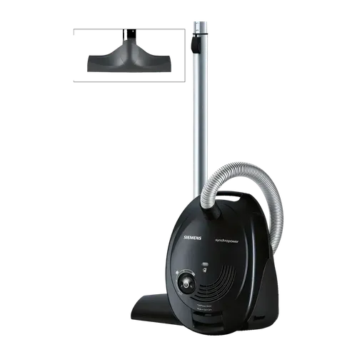 Aspiradora con bolsa Siemens Negro 600W VS06A212