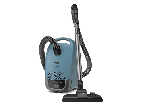 Aspirador con bolsa - Miele Guard S1, 890 W, 3.5 l, Ajuste altura, HyClean Pure, Azul Nórdico