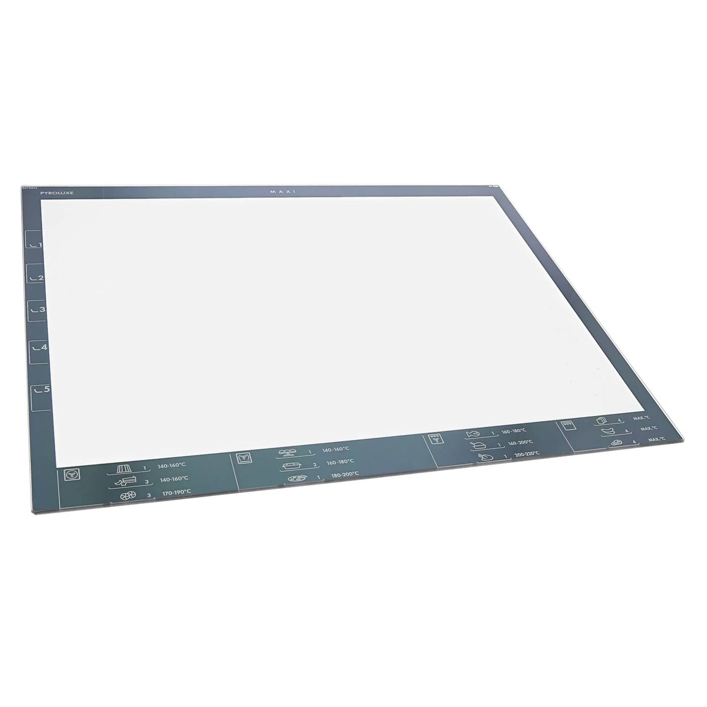 AEG Panel de vidrio para puerta de horno de alta temperatura 8079823012