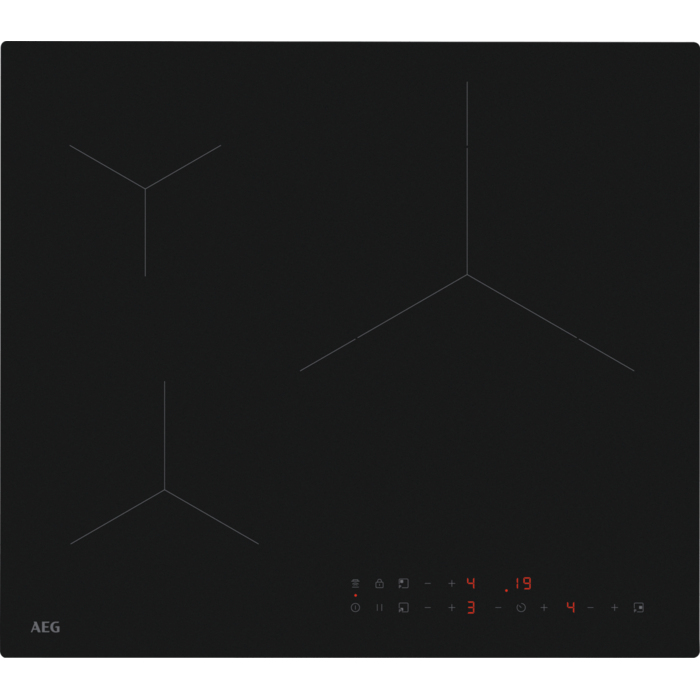 VITROCERAMICA INDUCCION AEG TN63IV00CT 3 ZONAS COCCION ANCHO 56 CM