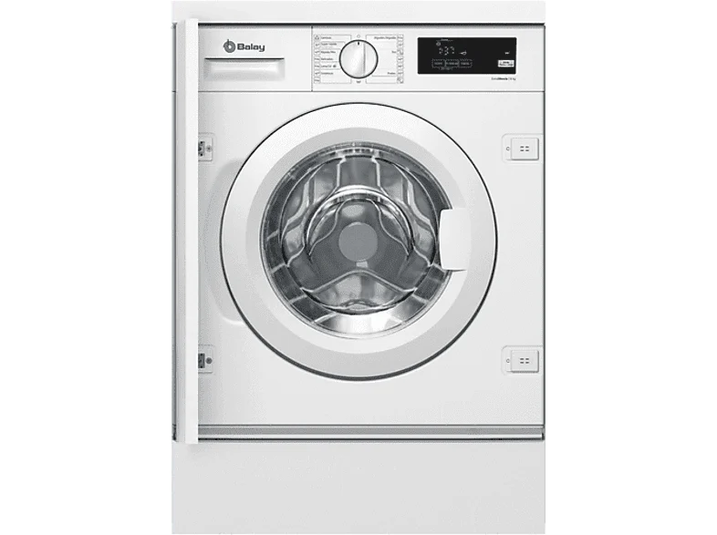 Lavadora integrable - Balay 3TI983B, 8 Kg, 1200 rpm, 13 programas, Motor Extra silencio, Blanco
