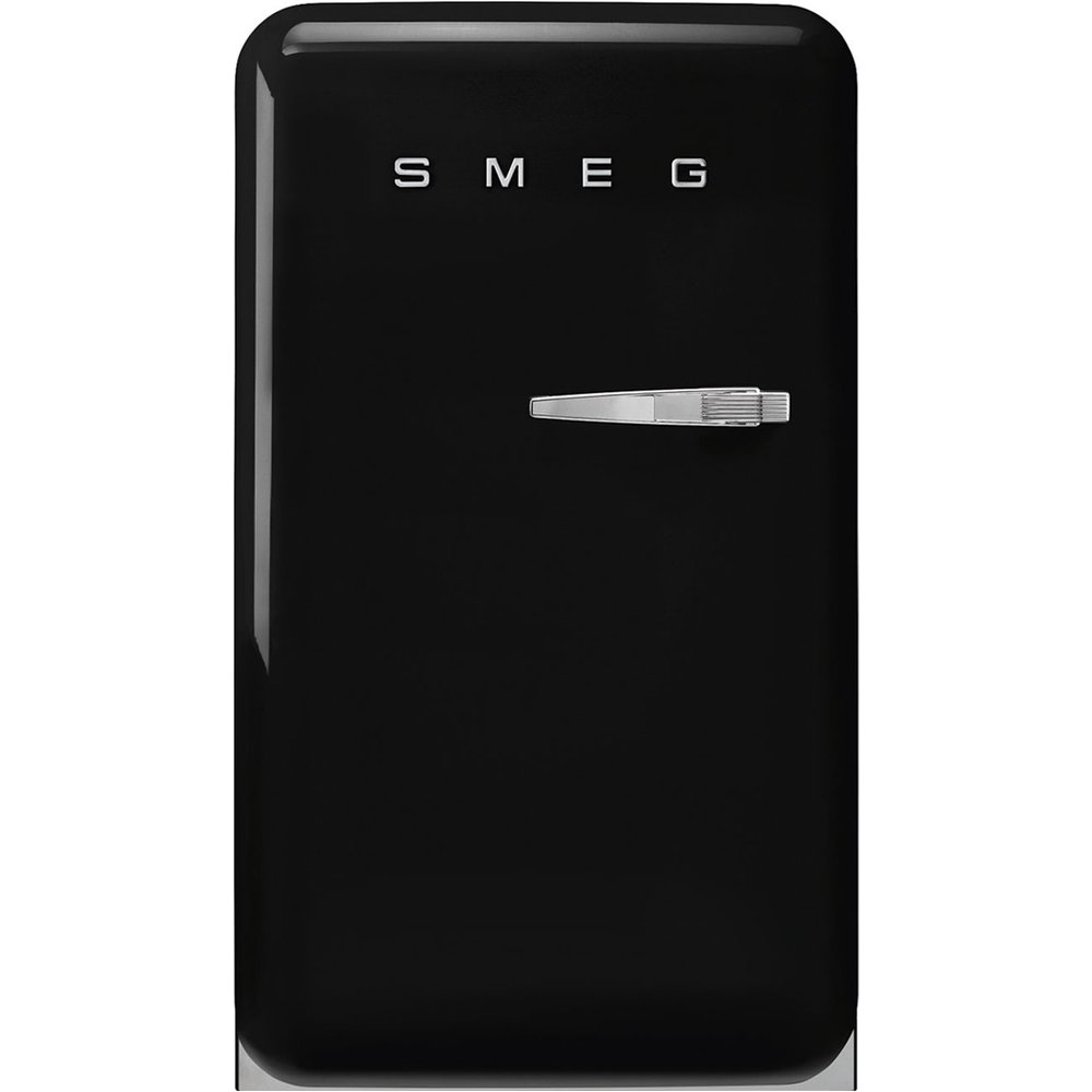 Smeg - Frigorífico 1 puerta Smeg, Compresor Inverter, 270 litros, Plata, apertura a la izquierda - FAB28LSV6.