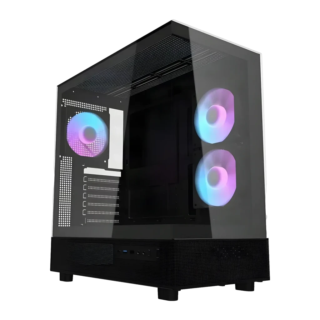 Caja PC Darkflash DPX90 Cristal Templado 270° ATX / M-ATX / ITX Negro