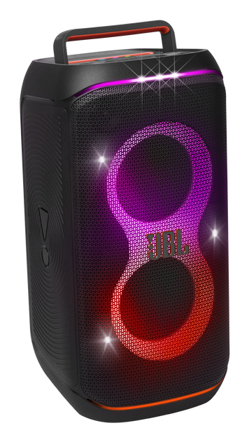 Altavoz de gran potencia - JBL PartyBox Club 120, 160W, Con batería, Autonomía 12h, Portátil para fiestas, Asa plegable,Bluetooth,Resiste salpicaduras