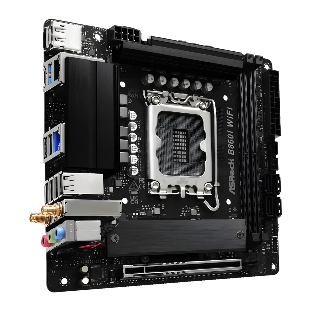 Placa base ASRock B860 Challenger WiFi Intel B860 LGA1851 DDR5 ATX