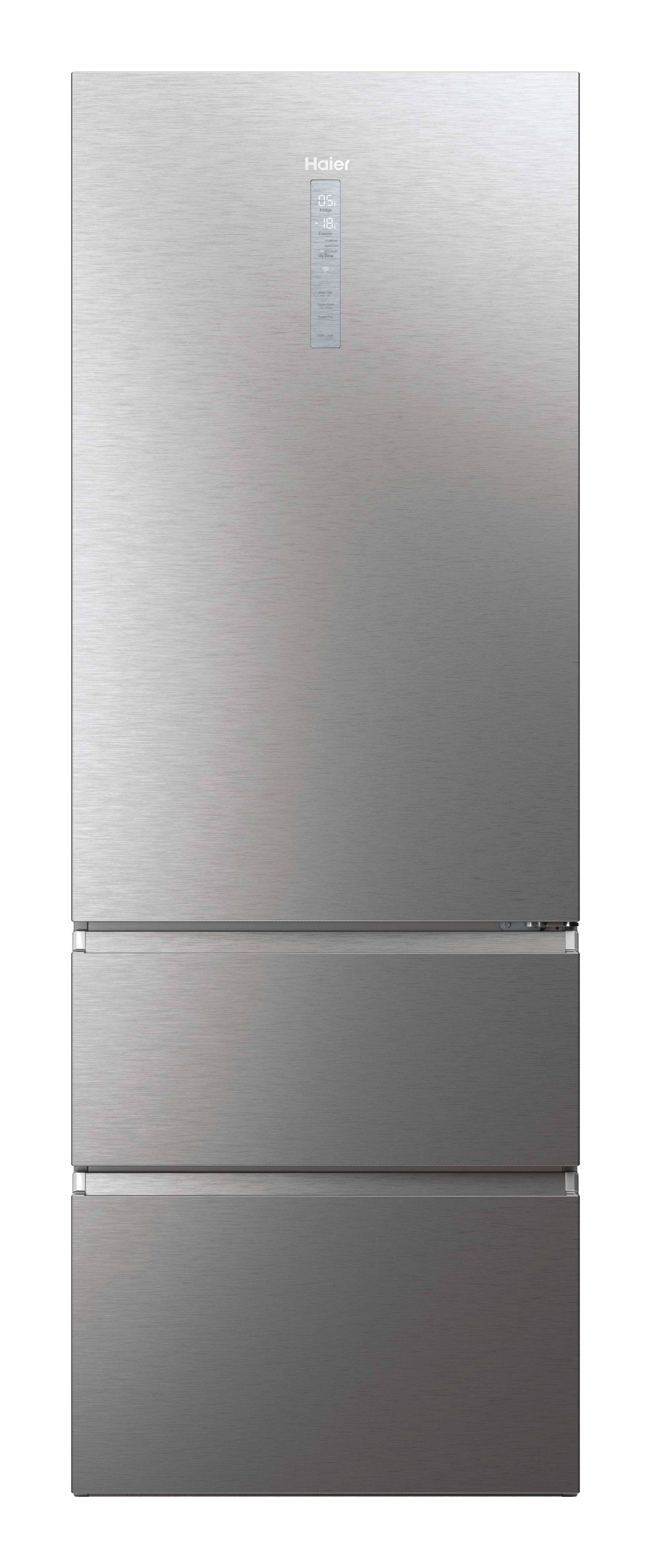Haier - Frigorífico combi Haier Wifi, Total No Frost, 70 cm de ancho 3D 70 Series 7 - HTW7720DNMP.