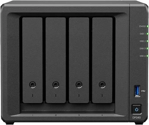 Synology DP340 servidor de almacenamiento NAS Escritorio R1600 DP340