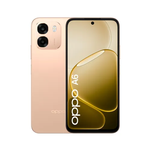 OPPO A6 4G, Aurora Gold, 256 GB, 6 GB RAM, 6.75" LCD, Qualcomm Snapdragon®685 (6nm), 6.500mAh
