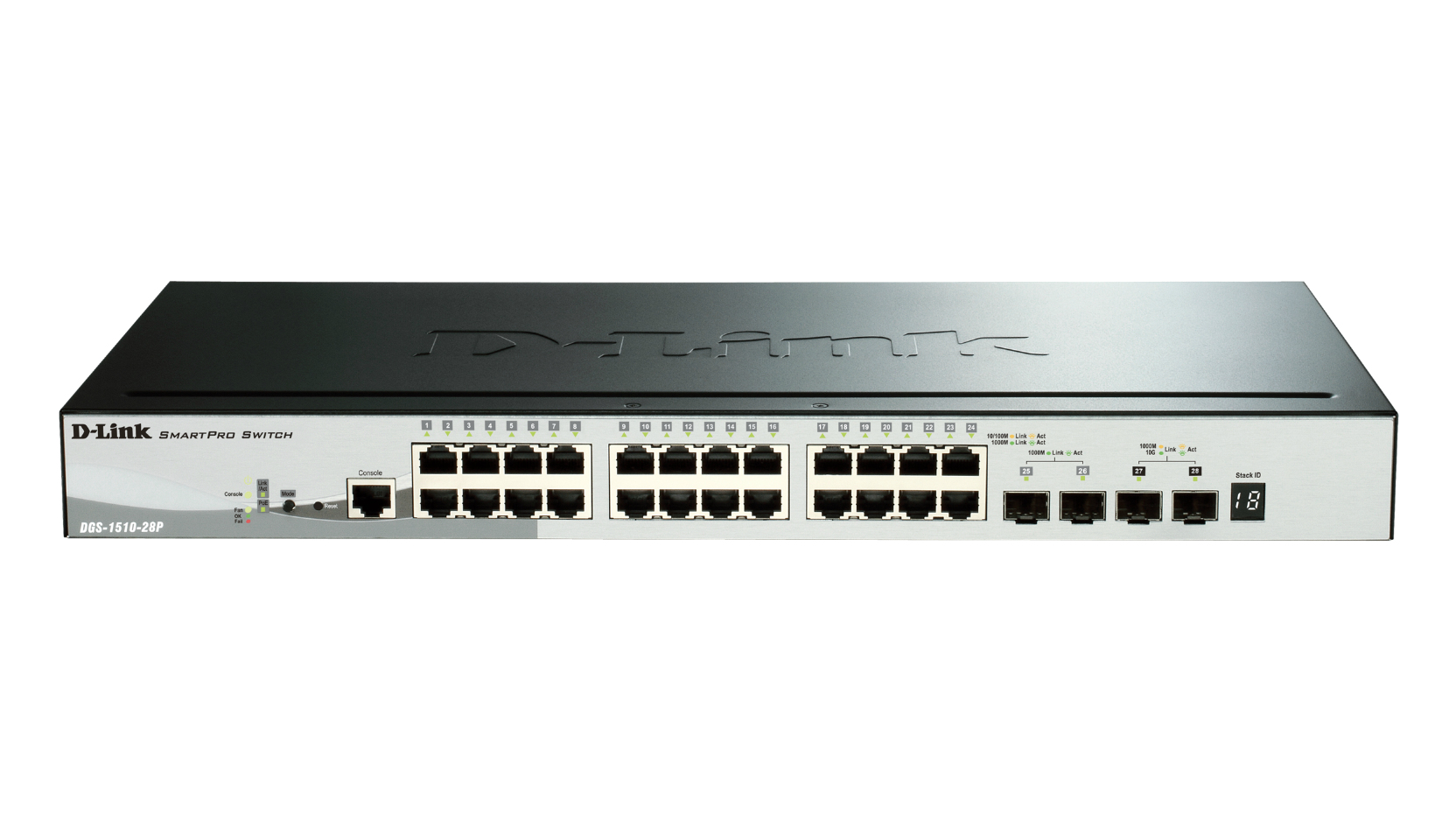 D-Link DGS-1510-28P switch Gestionado L3 Gigabit DGS-1510-28P/E