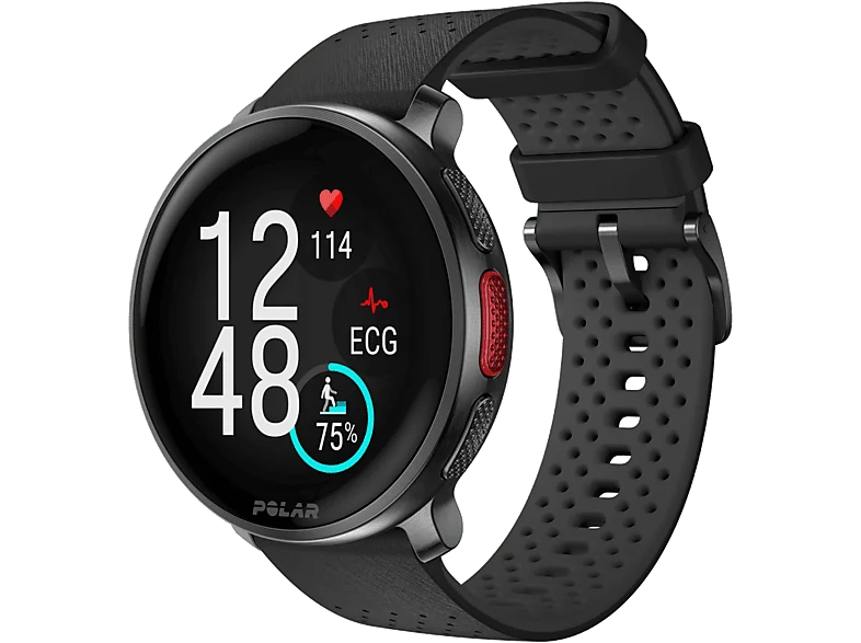 Reloj deportivo - Polar Vantage V3, Negro, 22 mm, 1.39" AMOLED, GPS, EGC en la muñeca