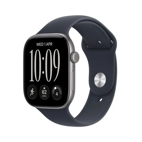 Apple Watch 12 42 SG Al Nb SP Blk Sm GPS