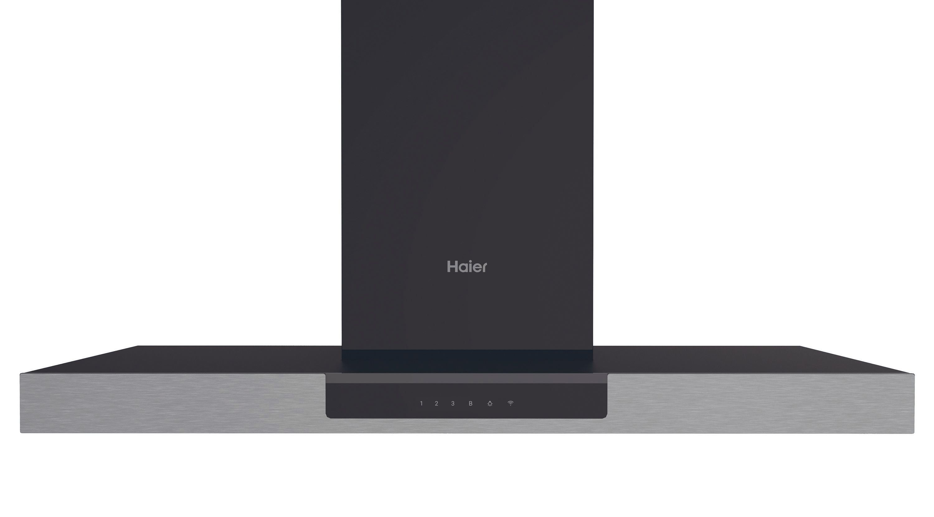 Haier - Campana decorativa Haier extraplana, WIFI, 4 velocidades, I-Link - HATS9CBS2XWIFI.