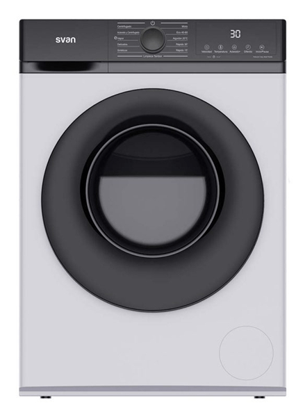 LAVADORA CARGA FRONTAL SVAN SL6203AIDV 6 KG 1200 RPM A BLANCO