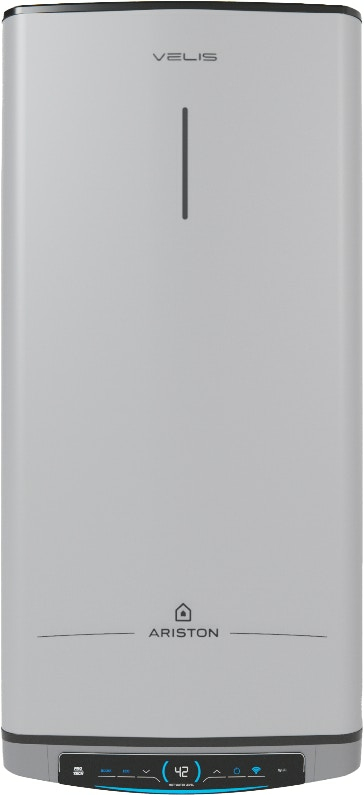 Termo eléctrico - Ariston Velis Tech Dry Wifi 100, 1500 W, 8 bar, 100 l, Multiposición, Gris