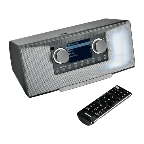 Radio por internet Medion MD DAB+, FM WiFi, Bluetooth TFT 2.8 pulgadas Gris 89289