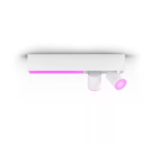 Philips Hue White & Color Ambiance Plafón Centris De Dos Focos Blanco
