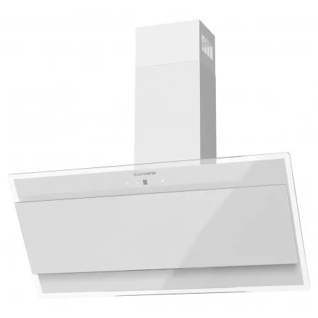 Corbero Onega975w Campana Cristal Blanco 90Cm