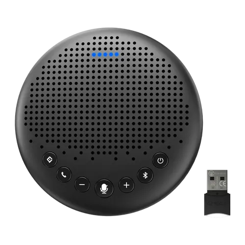 Altavoz de Conferencia EMEET Luna 3W 10h USB-C, Bluetooth, Jack 3.5mm Negro