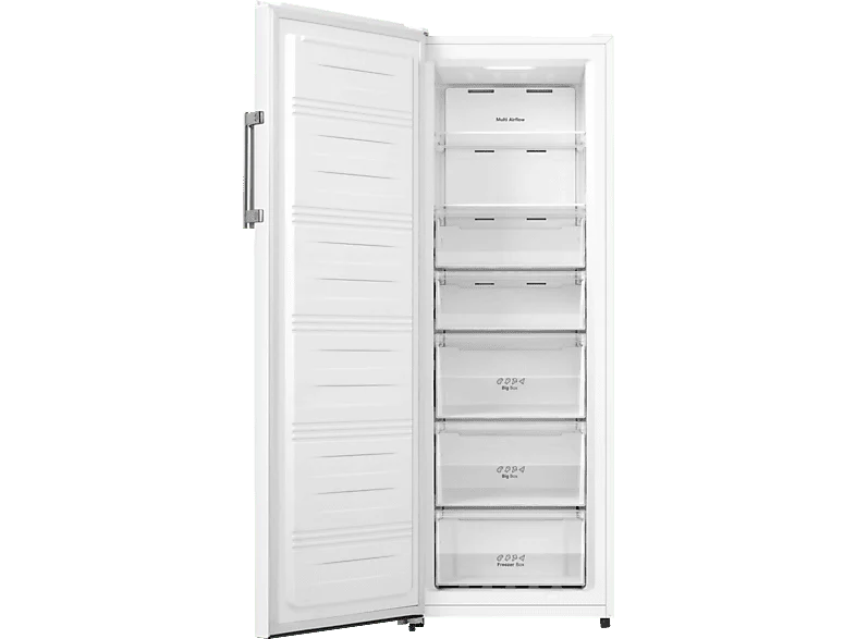 Congelador vertical - Infiniton CV-240L72WEC, 240 l, 172 cm, 37 dB(A), 4 Estrellas, Fast Freezing, Blanco