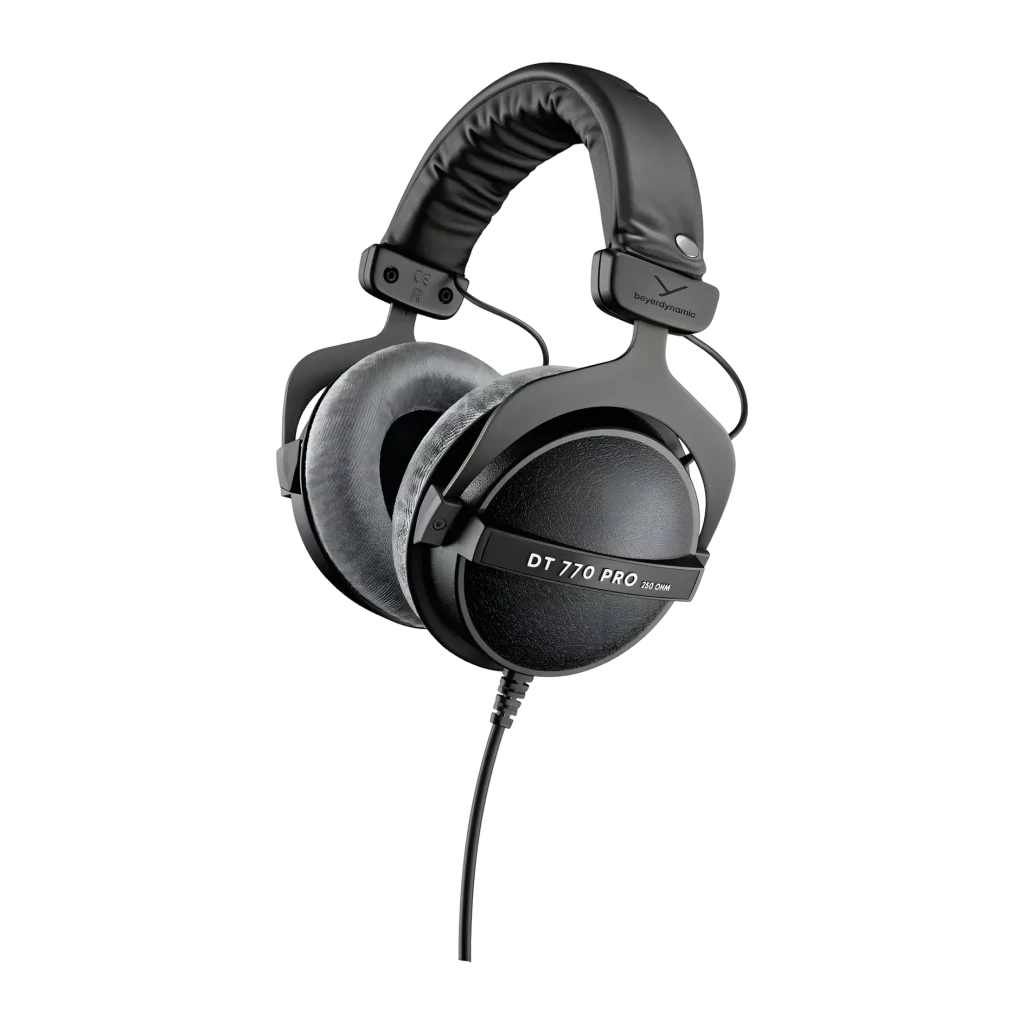 Auriculares Beyerdynamic DT 770 Pro 250 Ω Diadema circumaural Cable Jack 3,5mm Negro