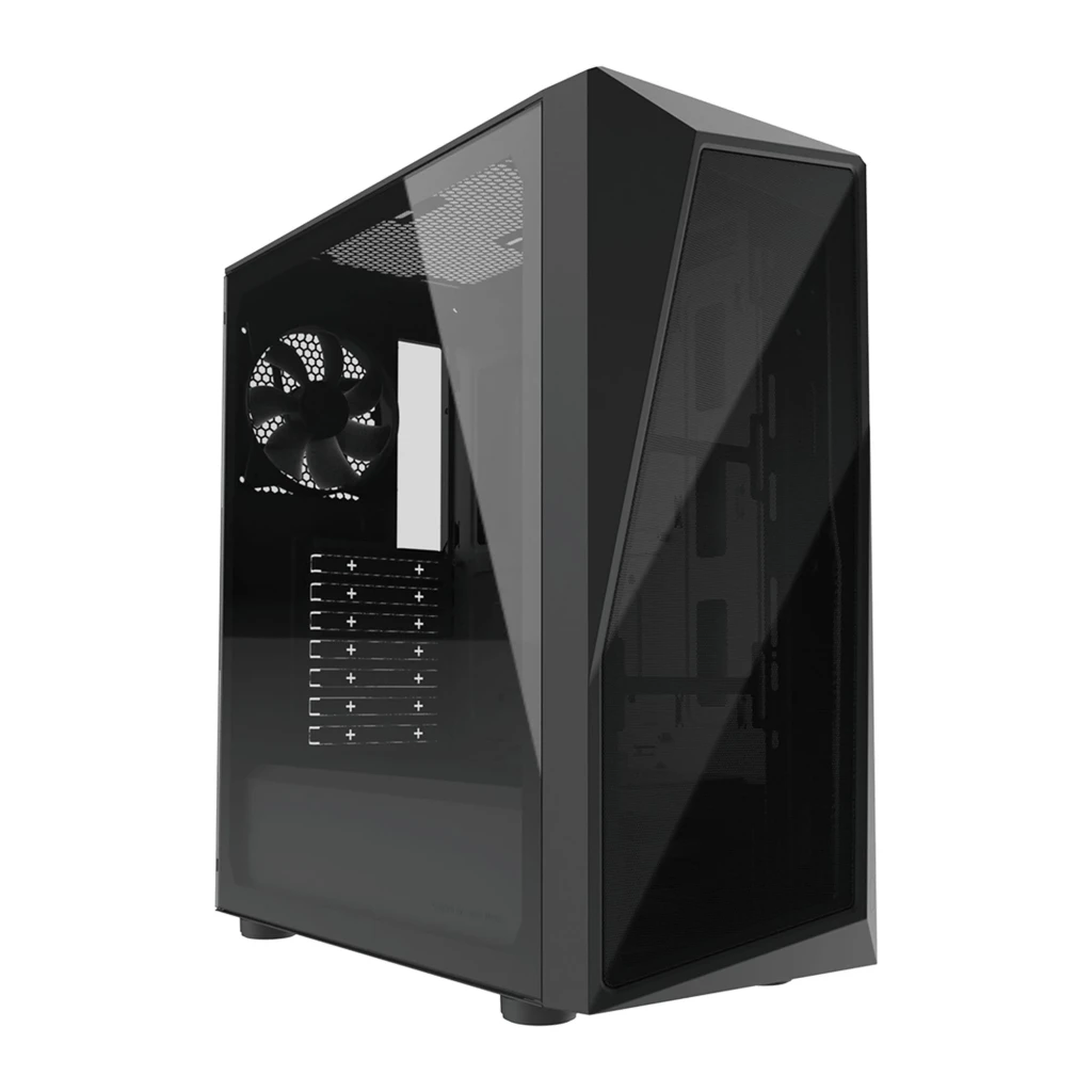 Caja PC Cooler Master CMP 520L Cristal Templado ATX Negro